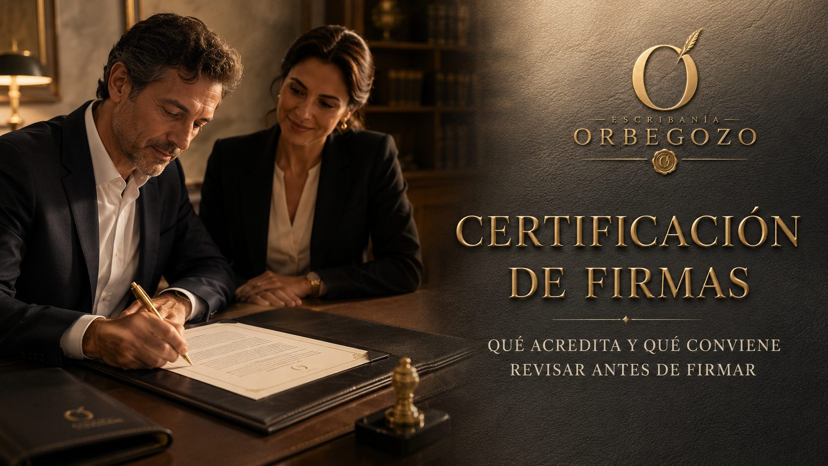 Certificación de firmas: qué acredita y qué conviene revisar antes de firmar